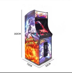 Machine d'arcade de combat Street Fighter II pour deux joueurs, à monnayeur, version anglaise, garantie 1 an - Product Image 2