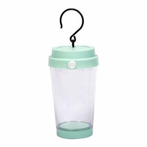 Lanterne de camping à LED, étanche, fonctionnant sur piles, lumière blanc chaud, pour usage extérieur et intérieur - Product Image 1