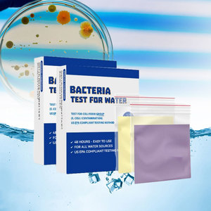 Kit de test d'eau pour puits, robinet, piscine, lac, étang et eau potable Kit de test de qualité de l'eau E Coli et bactéries coliformes - Product Image 1