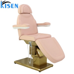 KISEN Electric Facial Beauty Salon 3 Motors Beauty <b>Bed</b> Medical Spa Massage Treatment Table Podiatry Chair Aesthetic Tattoo <b>Bed</b> - Product Image 3