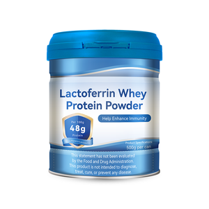 Poudre de supplément de protéines de lactoferrine et de lactosérum en gros 500g pour l'équilibre nutritionnel quotidien et la résilience - Product Image 2
