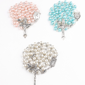 6mm perle di vetro <span class=keywords><strong>con</strong></span> <span class=keywords><strong>coccinella</strong></span> Catholic Rosary <span class=keywords><strong>collana</strong></span> - Product Image 5