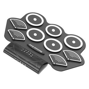 Kit de tambor enrollable para niños, batería electrónica, juguetes, instrumentos musicales, venta al por mayor - Product Image 2