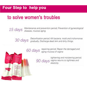 Logo personnalisé Produits pour la femme Produits de bien-être Produits Yoni Gel raffermissant vaginal détox naturel à base de plantes - Product Image 5