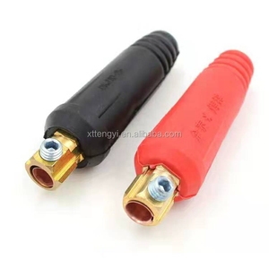 Kit de prises de soudage universelles DKJ - 10-25 Cœurs en cuivre, Coque en caoutchouc résistant à la chaleur pour soudeurs <span class=keywords><strong>MIG</strong></span>/TIG/Stick - Product Image 4