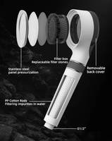 Pomme de douche à main haute pression TOPWAY, filtre à main pour l'élimination du chlore et du fluorure, adoucisseur d'eau dure pour la salle de bain