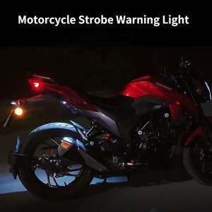 Nuova Luce Stroboscopica LED Ricaricabile con Telecomando Wireless a <span class=keywords><strong>7</strong></span> Colori, Ricarica USB, Faro di Emergenza 12V per Auto e Moto - Product Image 4