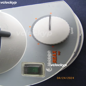 Agitateur de tubes à essai Heidolph REAX top 541.10000.00.0, mélangeur vortex, 230v GARANTIE - Product Image 2