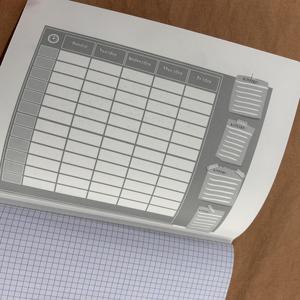 Quaderno Personalizzato Henry Factory B5 con Copertina Rigida, 100 Fogli, Rilegatura a Filo, Angoli Arrotondati per Uso Scolastico/Ufficio - Product Image 5