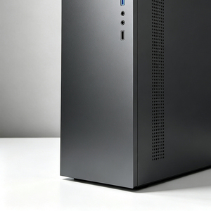 เคสคอมพิวเตอร์ <span class=keywords><strong>H2</strong></span> Mini Tower PC ราคาโรงงาน รองรับเมนบอร์ด MicroATX ITX รองรับการ์ดจอขนาดยาว 3.5HDD พัดลม 2 ตัว ชุดประกอบเองสำหรับเล่นเกม กระจกนิรภัย - Product Image 6
