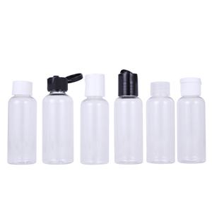 Botella Negra de 100ml 150ml 200ml 250ml 300ml con Tapa de Disco, Envase de Plástico PET para Champú y Jabón Líquido, Botella de Viaje con Tapa de Rosca a Presión - Product Image 4