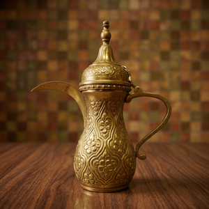 Collectable Handcrafted Metal Teapot Best Price Home Decor Luxury Tea <b>Pot</b> <b>Set</b> Handmade Flower Design Trendy Kettle - Product Image 1