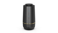 Diffuseur USB pour voiture, mini diffuseur d'huiles essentielles portable pour véhicule et maison, brume temporisée, noir mat