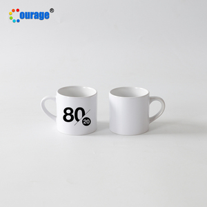 Tasses à café en céramique personnalisées, haute qualité, 6oz, vente en gros, Sublimation - Product Image 3