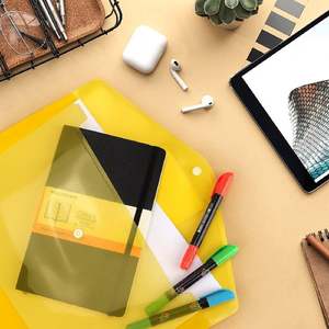 JX158 Precio de Fábrica, Fundas Protectoras de Plástico Transparente para Archivos A4, Perforadas con 11 Orificios, con Ranura para Tarjetas - Product Image 3