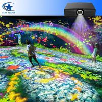 Projecteur DLP Android Immersif Sans Lunettes Requises Simulateur 5D 7D 9D Films IMAX Salles de Cinéma Chaises en Promotion Cinéma Orbital Intégré