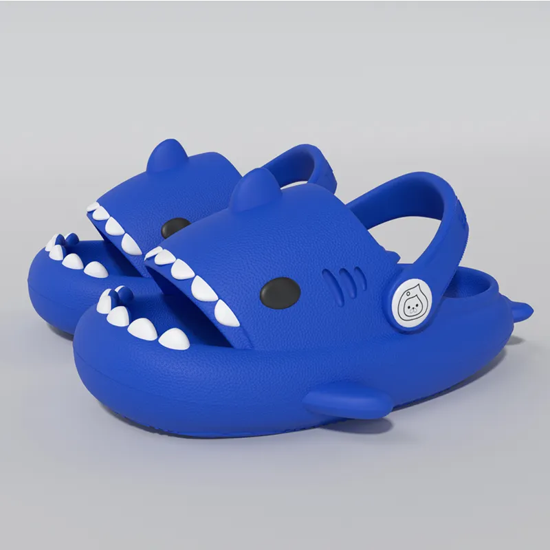 Shark Slides Baby Children Shoes Summer Clogs Beach Sandals Kids Garden Boys Girls Soft Non Slip Indoor Outdoor Beach Slippers