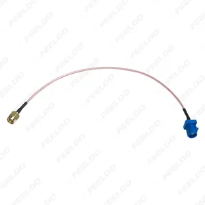Blue FAKRA Type C Male Plug To SMA Male For GPS Antenna Adapter Pigtail Cable Using RG316 Coax