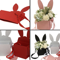 Boîtes à friandises de pâques, boîte-cadeau en papier pour œufs de lapin, lapin pour enfants, bonbons, boîtes à friandises pour pâques