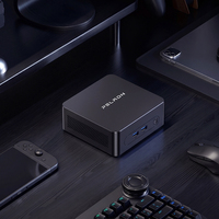 Mini PC compact avec processeur Intel Pentium Gold 7505, triple emplacement d'extension et refroidissement puissant, idéal pour le bureau et l'éducation