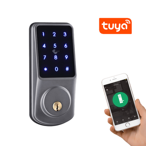 Impermeable al aire libre puerta Digital Wifi frente sin llave electrónica Inteligente <span class=keywords><strong>cerraduras</strong></span> <span class=keywords><strong>de</strong></span> puerta Tuya App <span class=keywords><strong>de</strong></span> teclado TTlock Cerradura Inteligente - Product Image 3