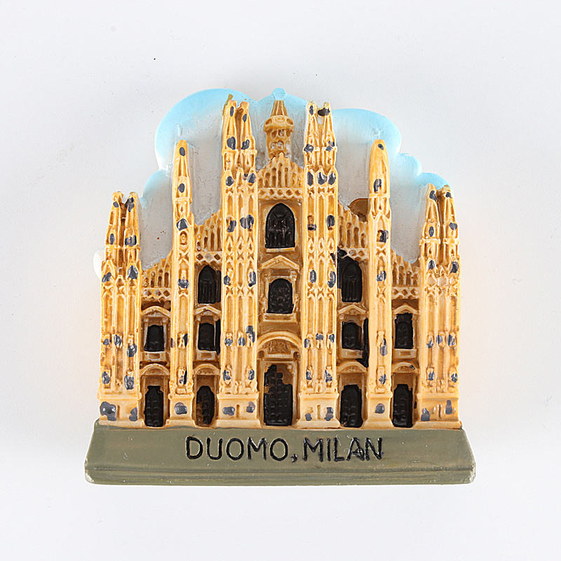 La cathédrale de Milan, Italie-milieu