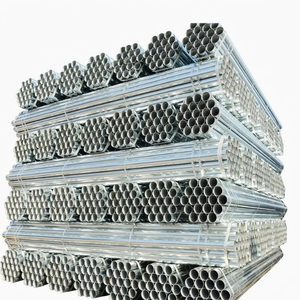 Tubo redondo galvanizado de acero al carbono ASTM A500 ERW Gi para invernadero - Product Image 1