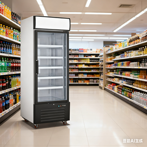 Dingchu DC01 Beverage Display Refrigerator with <strong>Glass</strong> Door Air Cooling Mechanical Control - Product Image 5