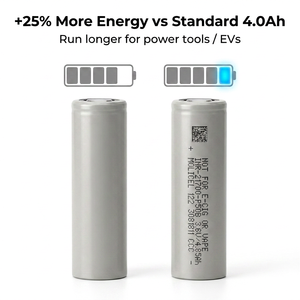 Batterie lithium-ion haute performance EU 60A INR21700-P50B 3.6V 5000mAh, charge rapide 5C pour EVTOL et hypercars de course - Product Image 3