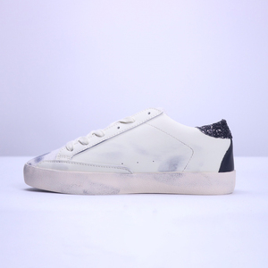 Chaussures de sport respirantes et luxueuses à lacets DSYX Q1208-03, toutes saisons, en cuir véritable souple, imprimé étoile rétro, légères, anti-odeur - Product Image 3