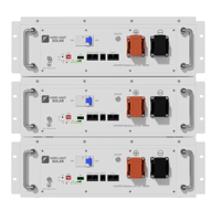 Batería Modular LiFePO4 Apilable de 51.2V 100Ah para Pequeños Comercios, Almacenamiento para Reducción de Pico de Consumo
