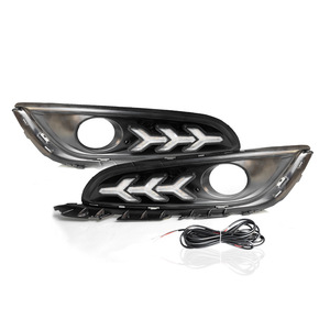 Biseles de luces antiniebla delanteras LED para Buick Regal 2014-2016, luces de circulación diurna selladas, impermeables, instalación sin perforación - Product Image 1