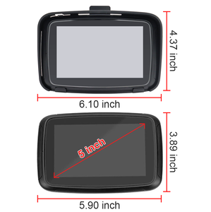 Máy nghe nhạc chuyên dụng cho xe máy 5 inch, tích hợp <span class=keywords><strong>GPS</strong></span>, dẫn đường, Android Auto, đầu ghi hình, camera hành trình chống nước, <span class=keywords><strong>Bluetooth</strong></span> - Product Image 5