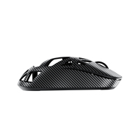 Ratón para Juegos Ergonómico Ligero con Sensor Óptico PAW3395 de 6 Botones para Diestros, USB Tipo-C, Inalámbrico de 2.4GHz para Triple Juego
