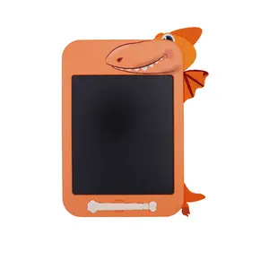 2024 drawing board graphic cartoon shark shape handwriting pad for doodle drawing kids toy lcd writing tablet 10.5 inch