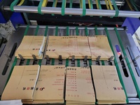Machine à fabriquer des cahiers et des cahiers d'exercices Collage/agrafage/pliage/resserrage du dos/coupage 5 fonctions en 1 Ventes chaudes ZR1020CSFBC