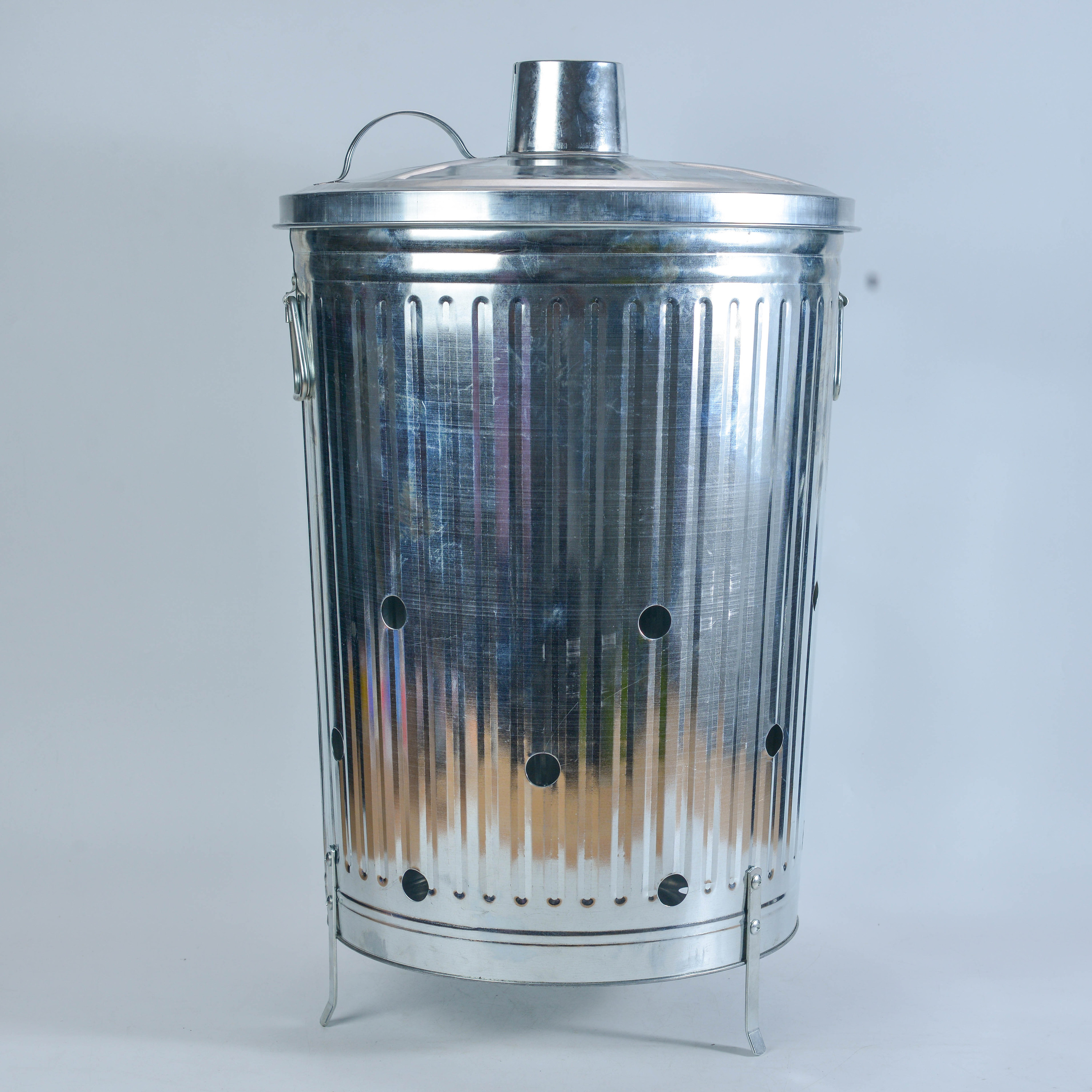 Wholesale 100L Galvanized Large Waste Incinerator for garden
