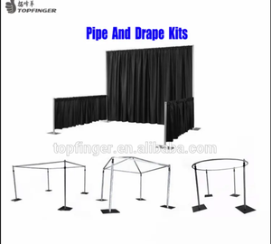 ฉากหลังแบบท่อและผ้าม่านชั้นวางที่หรูหราสำหรับตกแต่งเพดานงานแต่งงานอุปกรณ์ตกแต่งงานปาร์ตี้และงานอีเวนต์ - Product Image 5