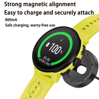 Câble de charge magnétique pour montre intelligente Suunto RUN, chargeur USB type-c à 4 broches, 100cm, aimant puissant N52, câble de charge de remplacement