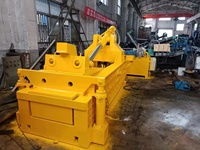 OCEAN Super Qualité Compacteur Horizontal de Déchets Métalliques en Alliage d'Aluminium, Presse à Balles, Pompe à Moteur, Équipement de Recyclage Manuel 7.5kW Haute Puissance