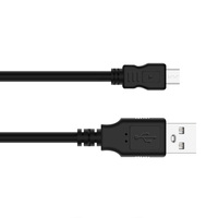 Cable USB 2.0 Macho Micro B 5P de 1.5m, Sincronización de Datos de Alta Velocidad, Carga Rápida de 3A, Cobre Puro, Núcleo de Ferrita Opcional para Teléfono Móvil