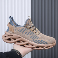 Baskets décontractées à la mode pour hommes, baskets à enfiler, coussinées, respirantes, pour la marche, baskets décontractées pour hommes, en stock