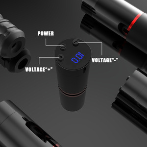 Stylo de tatouage Yuanyun 3x12cm, alimentation sans fil rechargeable, batterie portable, accessoire - Product Image 4