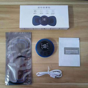 Masajeador Eléctrico Inteligente para Músculos del Cuello, Alivio del Dolor, Diseño Ergonómico Portátil, Carga USB, Ecológico, Moderno para el Hogar - Product Image 3