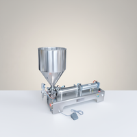 Machine de remplissage semi-automatique pneumatique/électrique à piston Topsail - Haute simplicité d'utilisation, 220V, pour bouteilles d'eau et de liquides