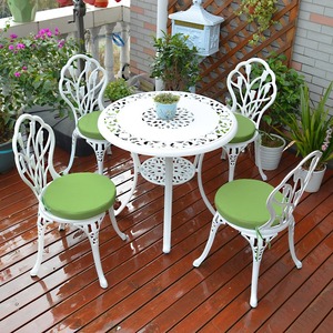 <span class=keywords><strong>Banc</strong></span> de jardin en fer de style européen pour cour, balcon, parc ou jardin - Product Image 4