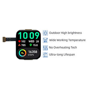 หน้าจอ AMOLED ขนาด 1.9 นิ้ว ความละเอียด 410x502 ความสว่างสูง 800nits รองรับ MIPI/CPU/SPI พร้อมระบบสัมผัสแบบ On-Cell - Product Image 2