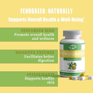Cápsulas de Fenogreco OEM ODM - Antioxidante, Apoya la Salud y el Bienestar General, Apoyo a la Digestión, Suplemento para la Salud, Vegano, Sin OMG - Product Image 3