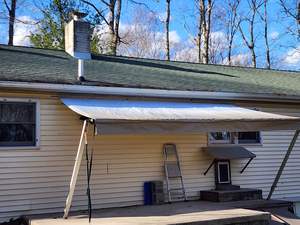 Pantalla de sombra de vinilo impermeable de repuesto de tela de <span class=keywords><strong>toldo</strong></span> RV para toldos - Product Image 5