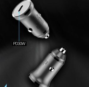 Cargador de Coche Oculto con Encendedor de Cigarrillos, Carga Rápida, Mini PD de 30W - Product Image 5